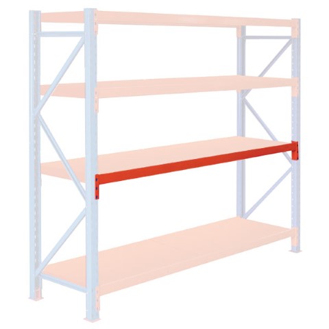 TRADEMASTER WAREHOUSE SHELVING STEP BEAM P60X40X1.2 1400MM LONG